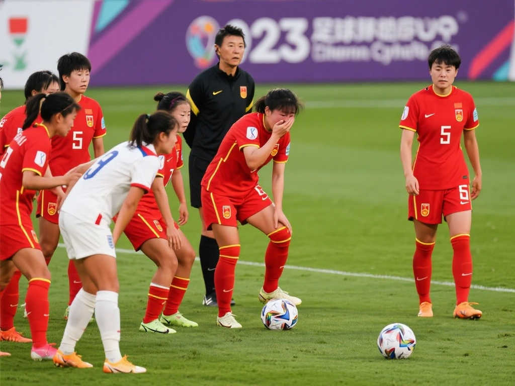 中国女足全力以赴，却仍难敌对手实力